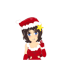 lady christmas（個別スタンプ：19）