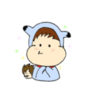 Daniel and his pet hedgehog（個別スタンプ：2）