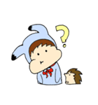Daniel and his pet hedgehog（個別スタンプ：5）