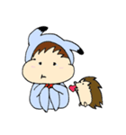 Daniel and his pet hedgehog（個別スタンプ：7）