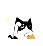 白黒ハチワレたん（個別スタンプ：15）