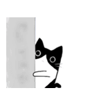 白黒ハチワレたん（個別スタンプ：22）