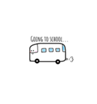 しんぷるすたんぷ(3)学校編（個別スタンプ：1）