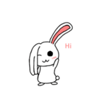Double personality rabbit（個別スタンプ：1）