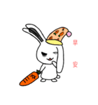 Double personality rabbit（個別スタンプ：2）