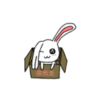Double personality rabbit（個別スタンプ：5）