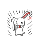 Double personality rabbit（個別スタンプ：9）