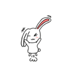 Double personality rabbit（個別スタンプ：13）