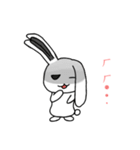 Double personality rabbit（個別スタンプ：14）