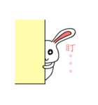 Double personality rabbit（個別スタンプ：21）