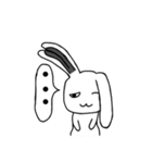 Double personality rabbit（個別スタンプ：30）