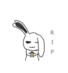 Double personality rabbit（個別スタンプ：32）
