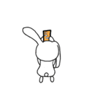 Double personality rabbit（個別スタンプ：35）