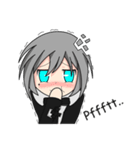 Pixels girl（個別スタンプ：12）