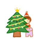 Kokoro Couple : Christmas Time（個別スタンプ：3）