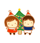 Kokoro Couple : Christmas Time（個別スタンプ：9）