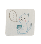 手書きのぬこ（個別スタンプ：1）