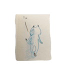 手書きのぬこ（個別スタンプ：3）