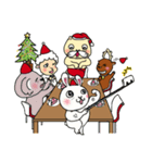 つぶやく犬ネコ （クリスマス編）（個別スタンプ：7）