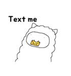 Who Ate Up All The Alpaca [EN]（個別スタンプ：8）