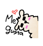 ベルちゃんのスペイン語（個別スタンプ：8）
