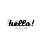 G r e e t i n g s（個別スタンプ：5）