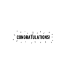 G r e e t i n g s（個別スタンプ：12）