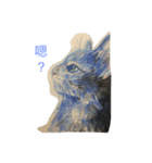 cat dog frogs（個別スタンプ：5）