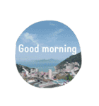 Luru's word with beautiful island Matsu.（個別スタンプ：21）