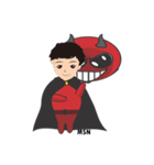 Cute Devil and Demons（個別スタンプ：40）