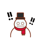 Christmas snowman story（個別スタンプ：20）