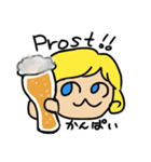 どいつじんのJ.P.さん（個別スタンプ：3）