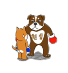 Various lives of Gaji the courageous dog（個別スタンプ：6）