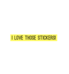 Stickers are LIFE.: The Sticker Struggle（個別スタンプ：1）