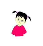 little girl 2017（個別スタンプ：1）