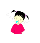little girl 2017（個別スタンプ：8）