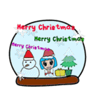 Mako Ren. Merry Christmas（個別スタンプ：1）