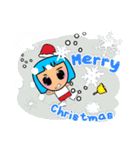 Mako Ren. Merry Christmas（個別スタンプ：4）