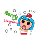 Mako Ren. Merry Christmas（個別スタンプ：8）