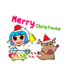 Mako Ren. Merry Christmas（個別スタンプ：9）