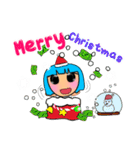 Mako Ren. Merry Christmas（個別スタンプ：18）