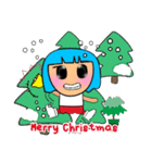 Mako Ren. Merry Christmas（個別スタンプ：36）