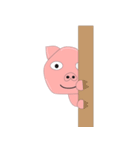 Pig Pink Cute（個別スタンプ：1）