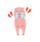 Pig Pink Cute（個別スタンプ：2）