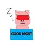 Pig Pink Cute（個別スタンプ：3）