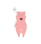 Pig Pink Cute（個別スタンプ：11）
