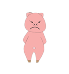 Pig Pink Cute（個別スタンプ：21）