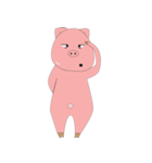 Pig Pink Cute（個別スタンプ：22）