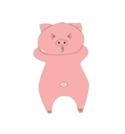 Pig Pink Cute（個別スタンプ：25）