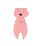 Pig Pink Cute（個別スタンプ：27）